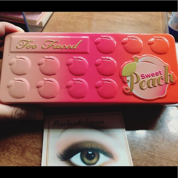Nib Too Faced Sweet Peach Eyeshadows Palette Auth. - Picture 5 of 8